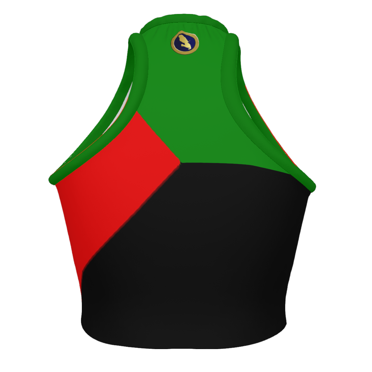 MARTINIQUE Women's High Neck Crop Tank Top
