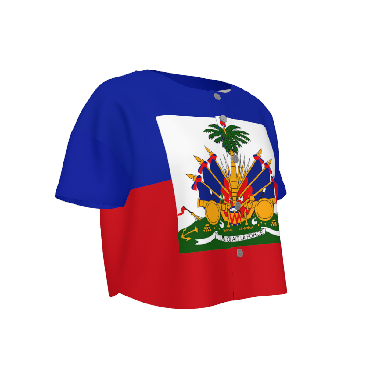 HAITI Women’s Short Sleeve Baseball Jersey