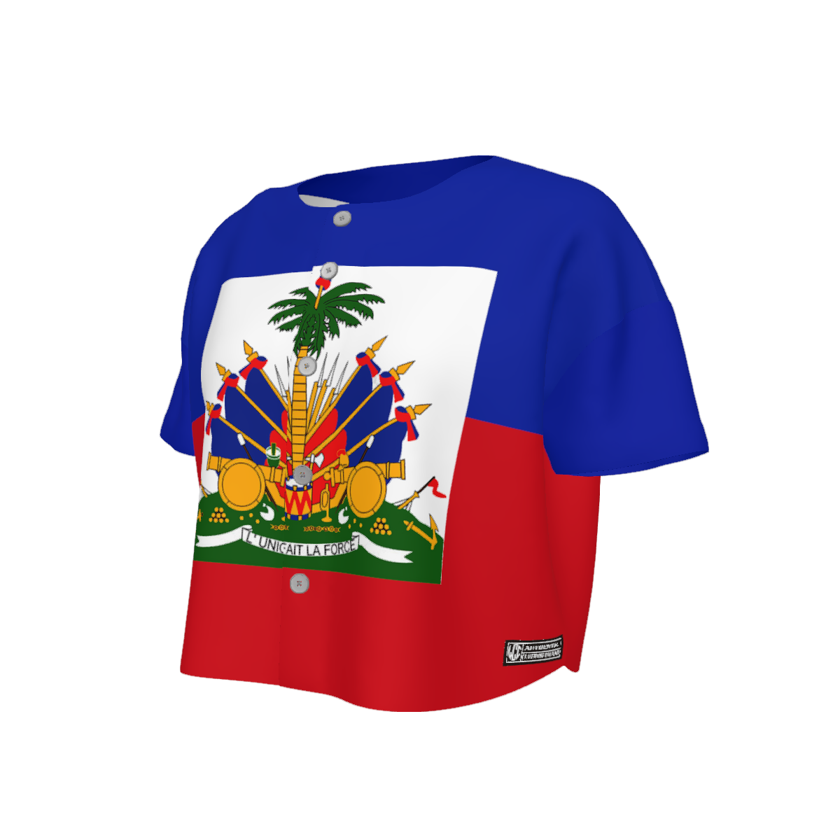 HAITI Women’s Short Sleeve Baseball Jersey