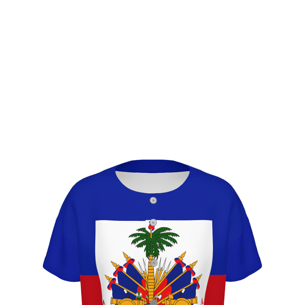 HAITI Women’s Short Sleeve Baseball Jersey
