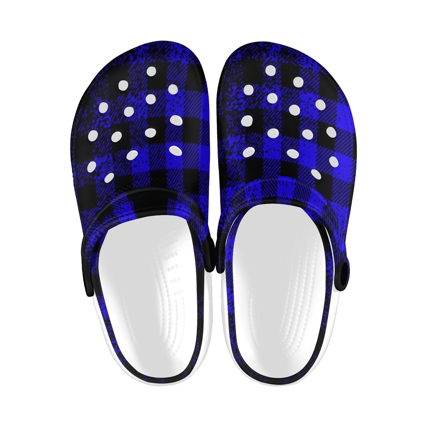 DUSTY PLAID Clogs for Adults