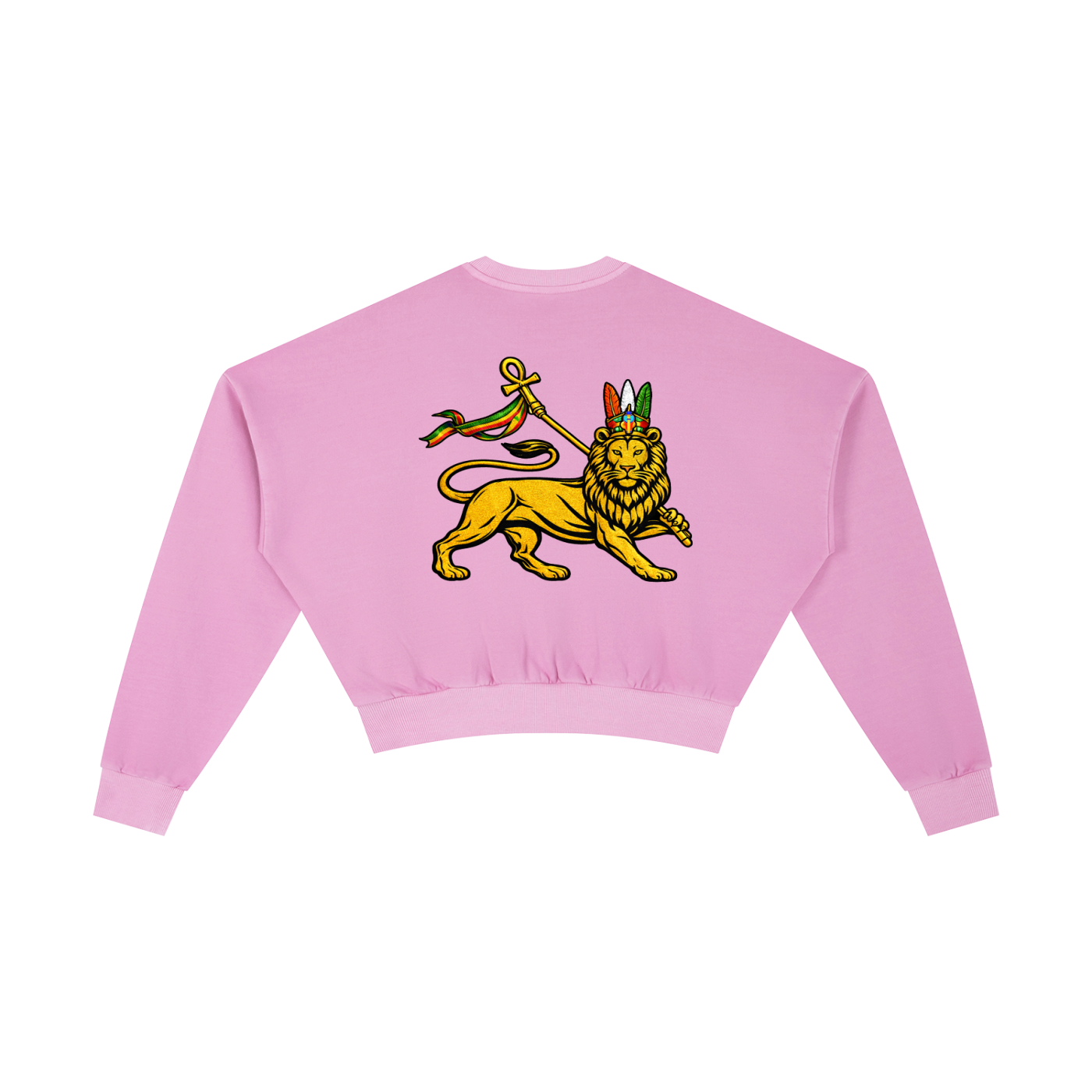 LCC RASTA Vintage Washed Cropped Sweatshirt