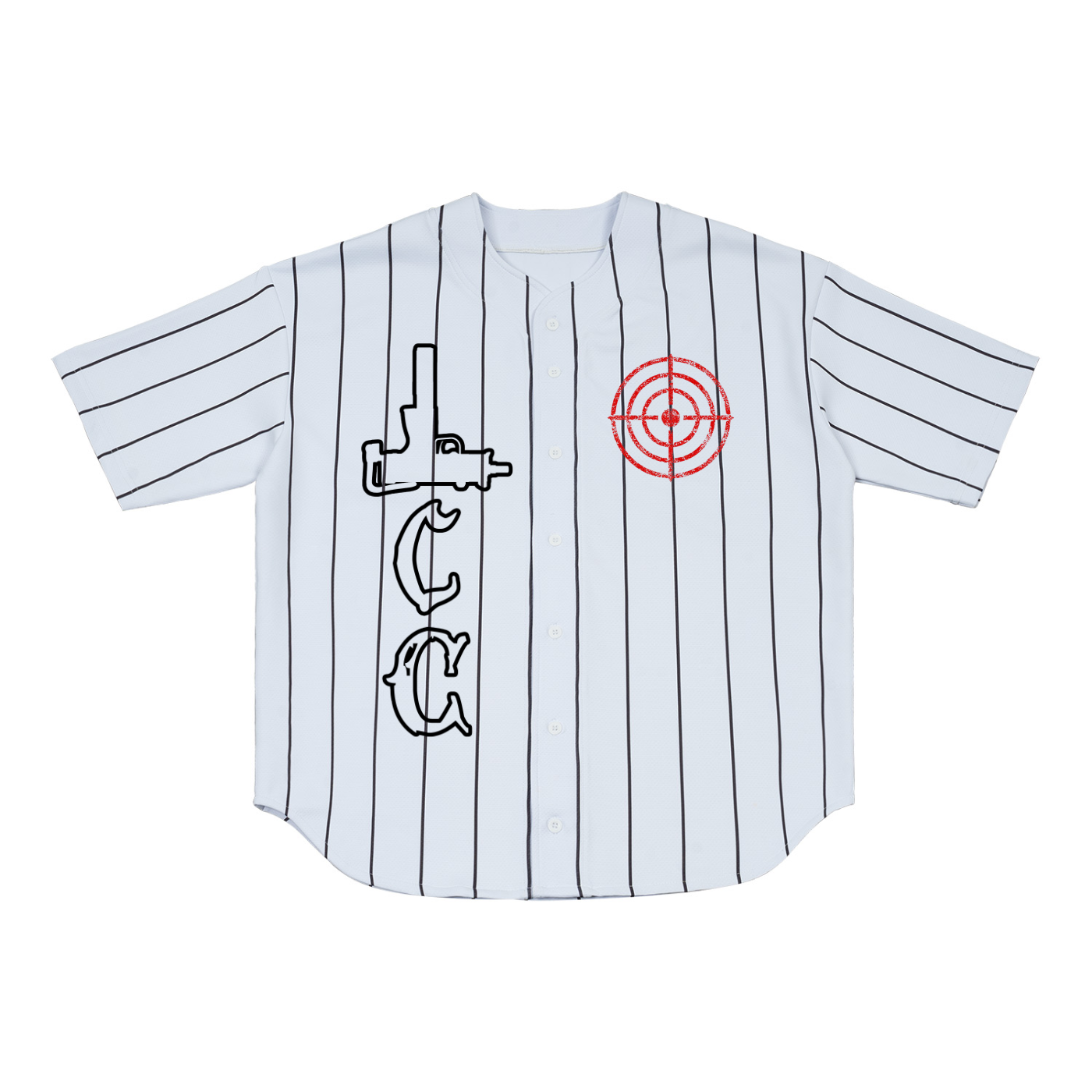 LCC TARGET Pinstripe Baseball Jersey