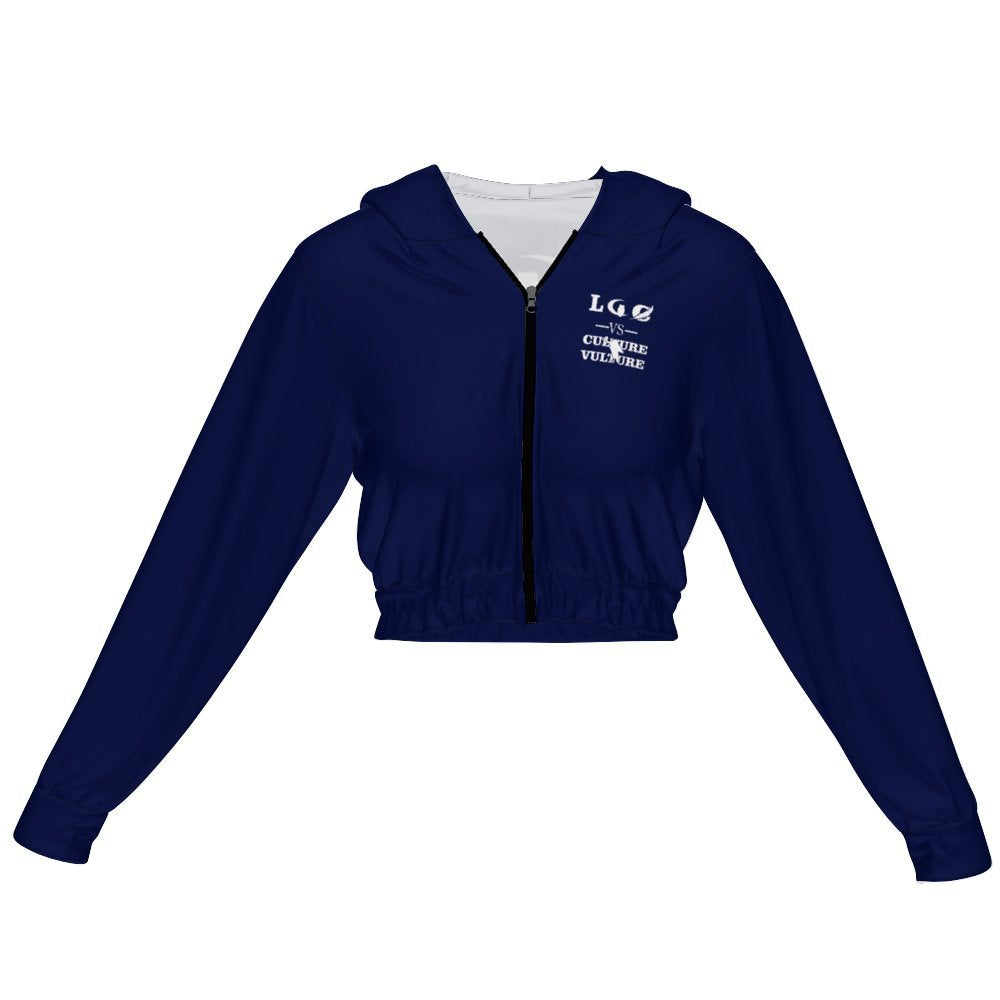 LCC VS CULTURE VULTURE NAVY zipper coat