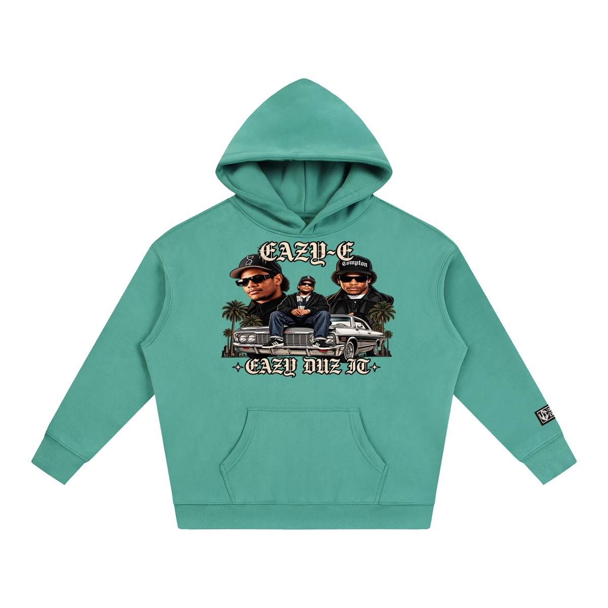 EAZY-E Oversize Fleeced Hoodie