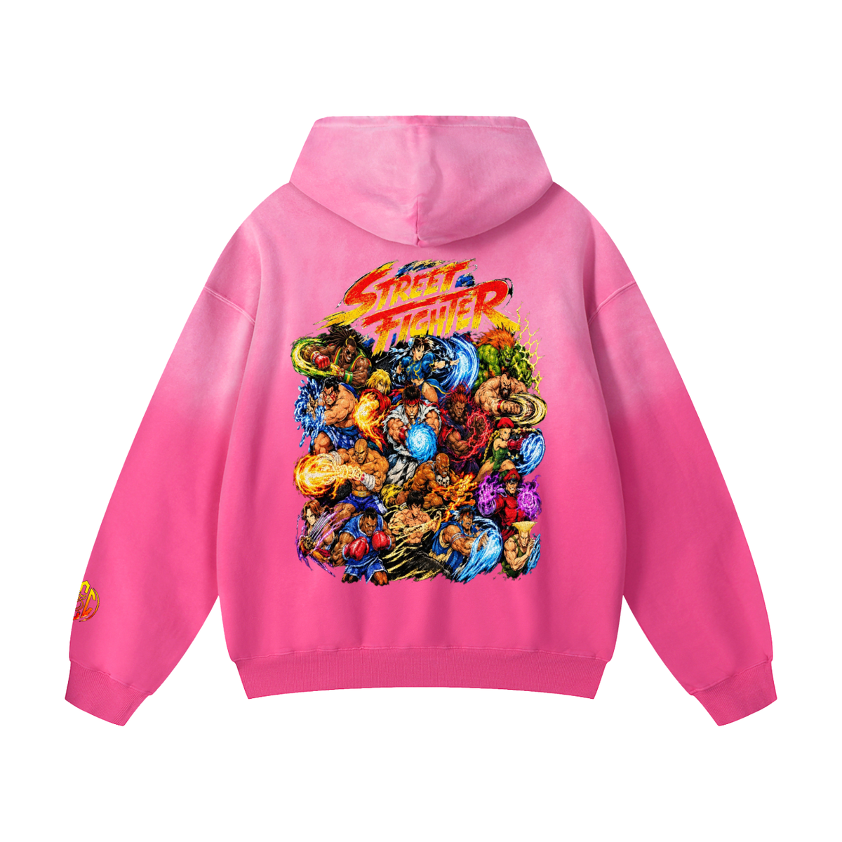 Street Fighter(DF) Sunfade Oversized Hoodie