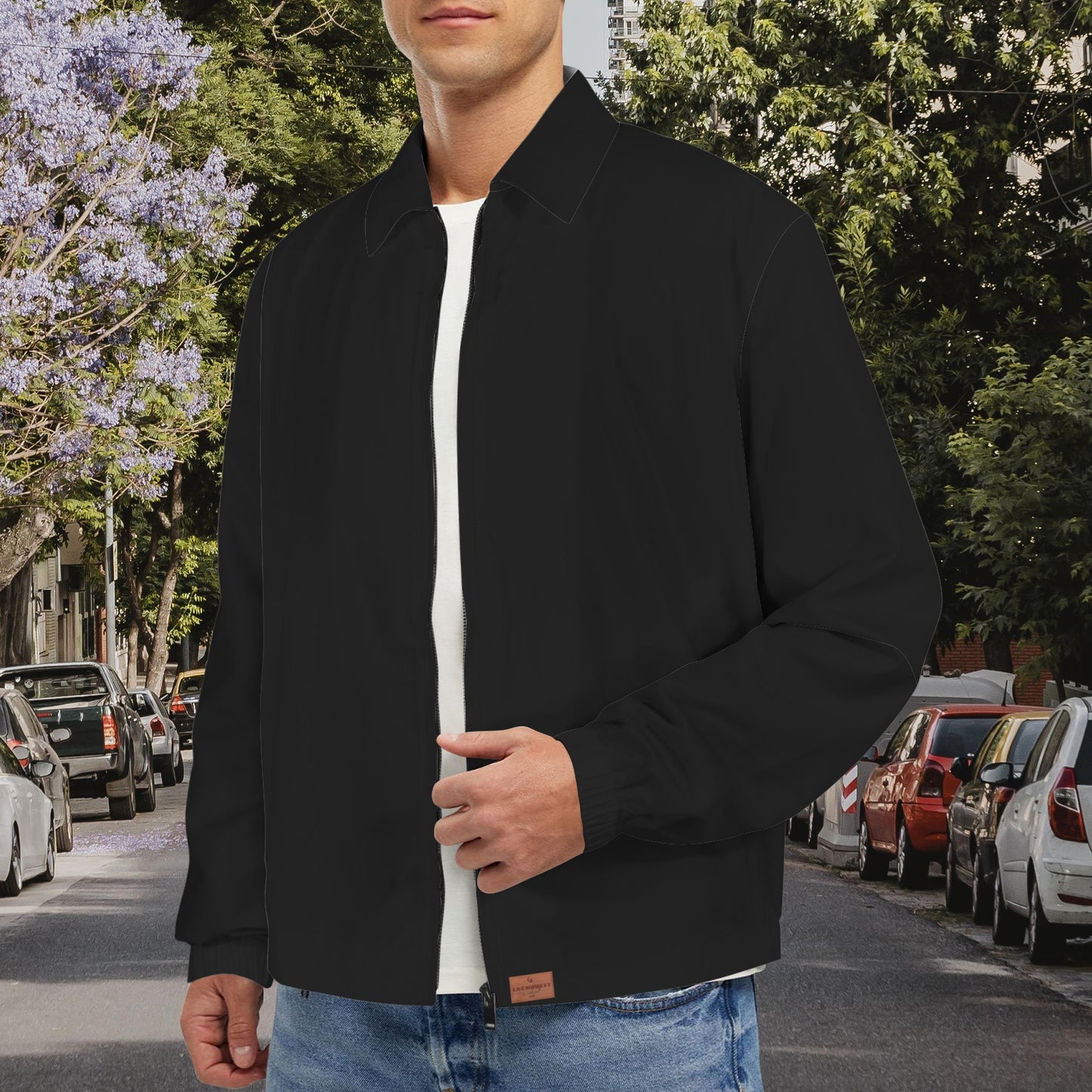 LCC VEST Men's Turn-Down Collar Jacket