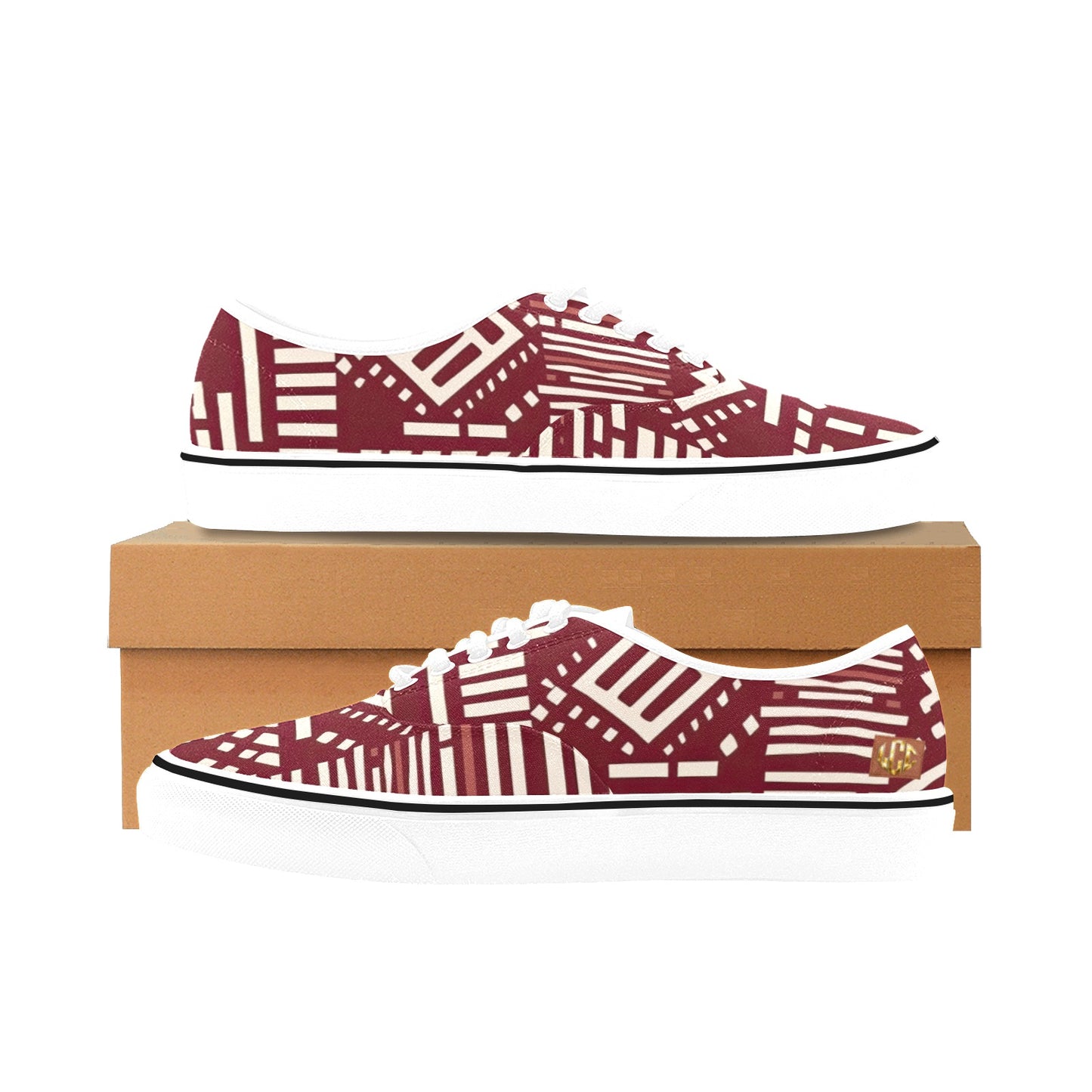 AFRICAN MIDCLOTH  Men's Canvas Shoes