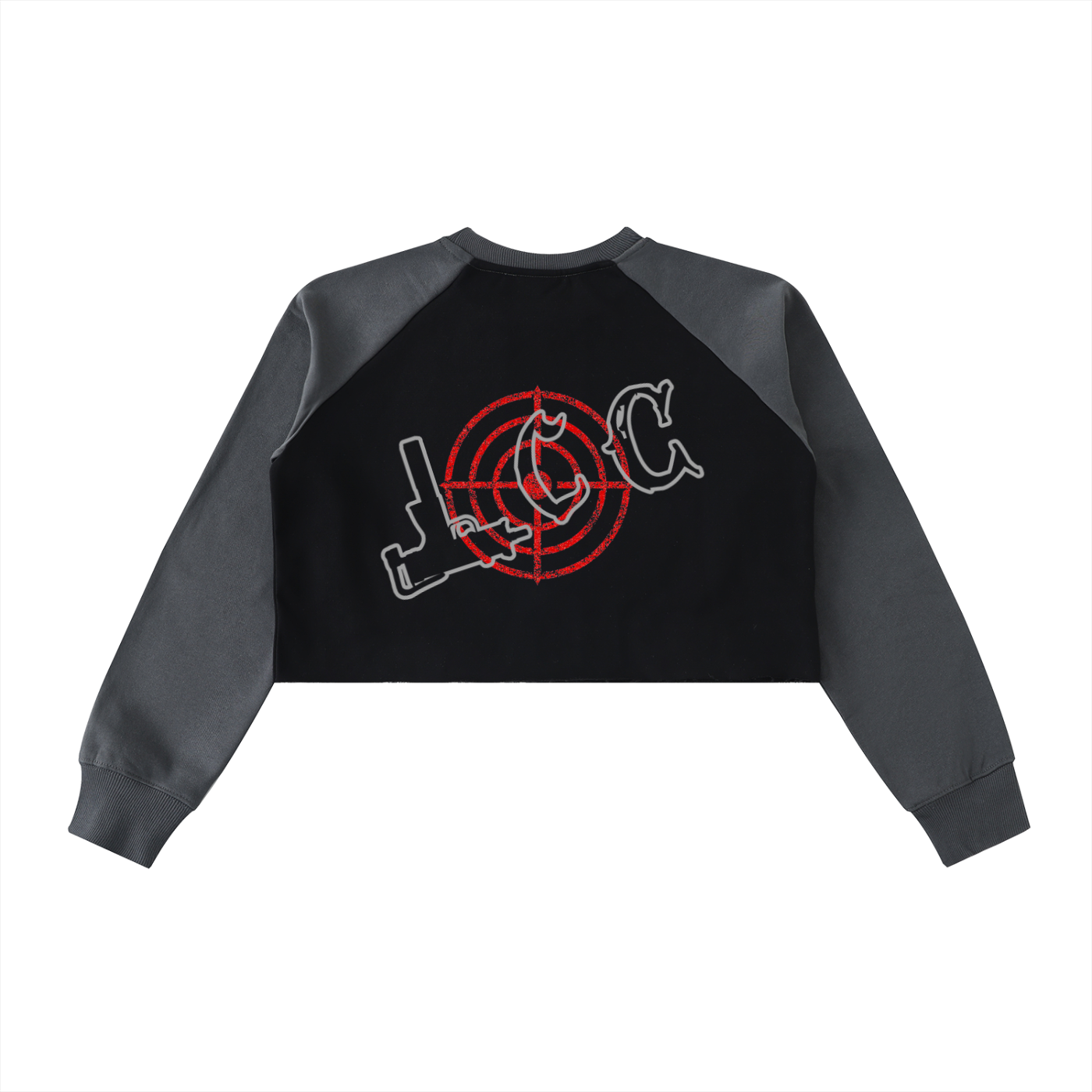 LCC TARGET  Raglan Crop Sweatshirt