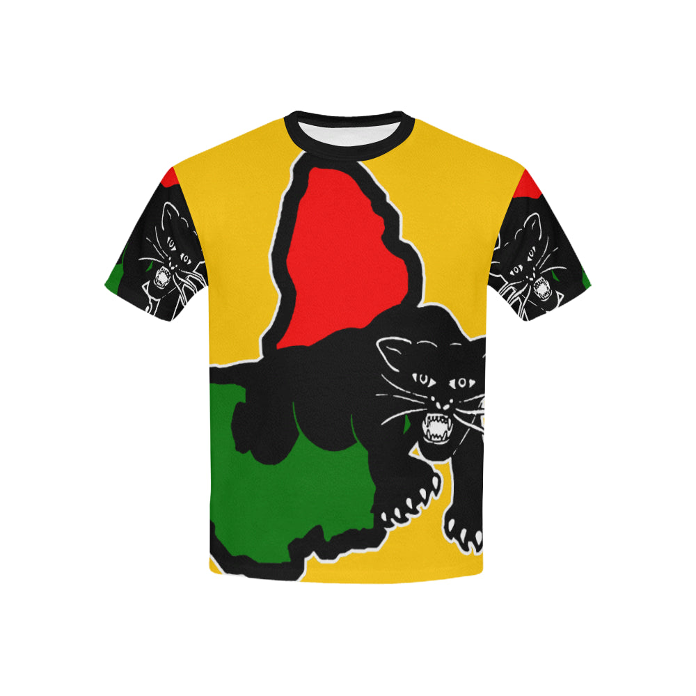 BLACC PANTHER RBG Kids' T-Shirt