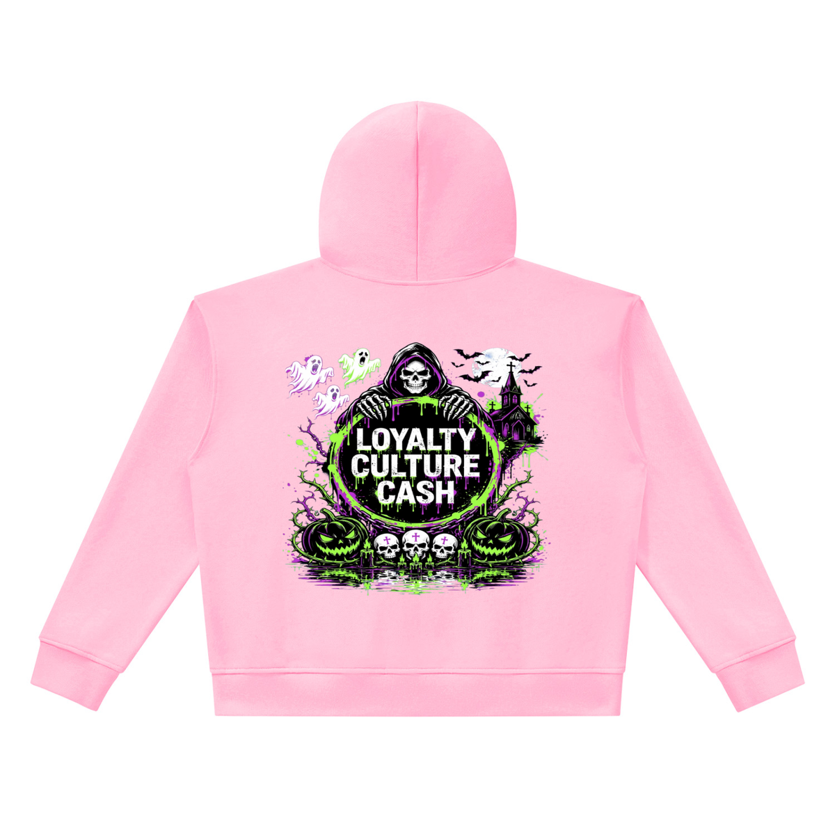 DARKSIDE Full Zip Boxy Hoodie