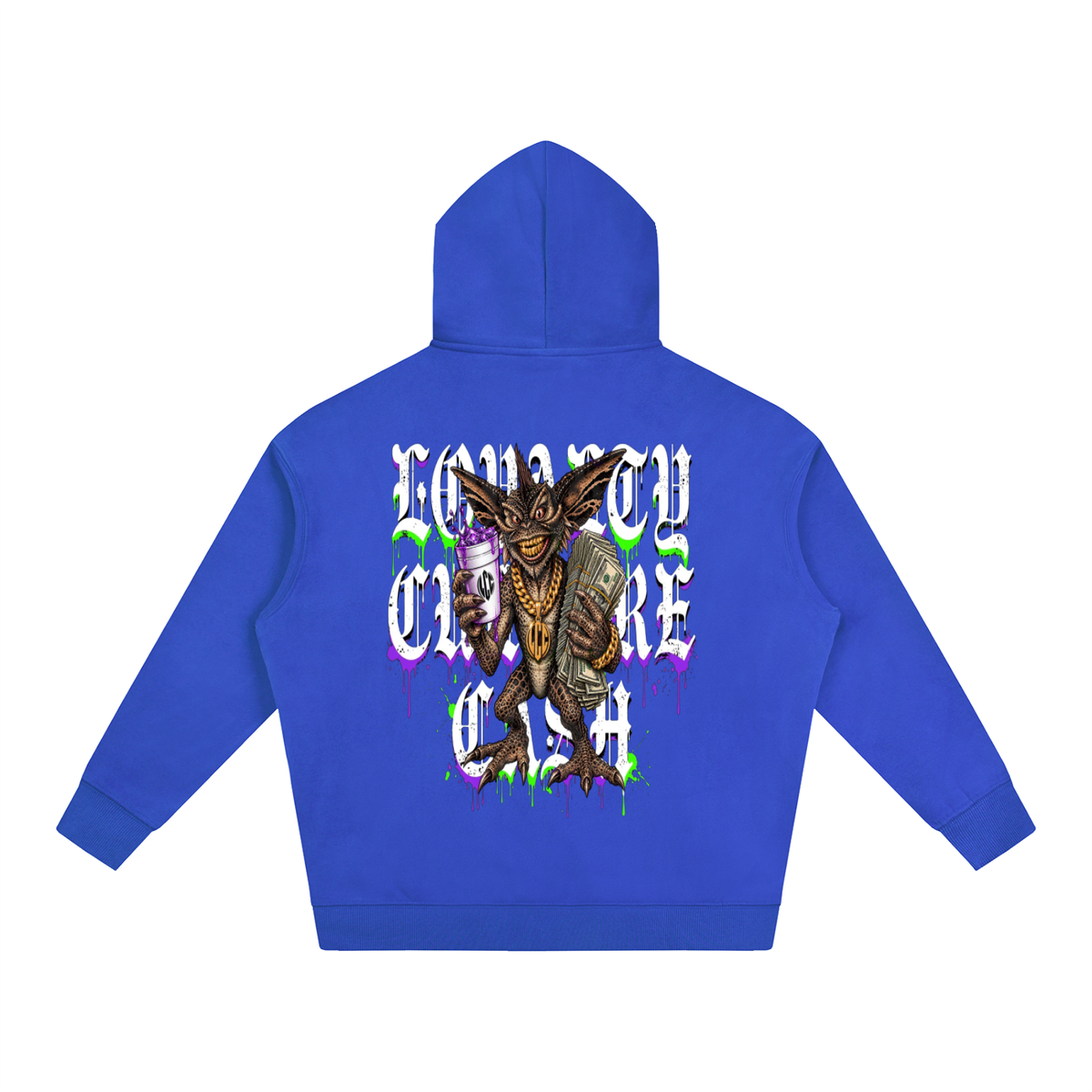 GREMLINS Oversize Fleeced Hoodie