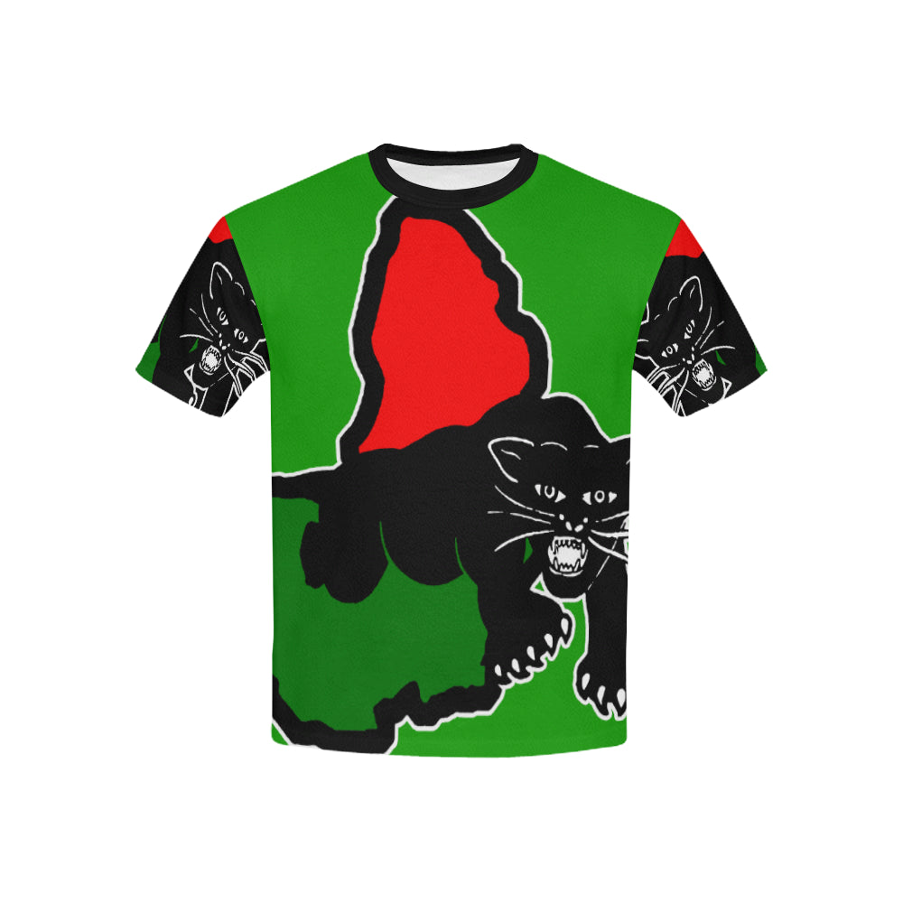BLACC PANTHER RBG Kids' T-Shirt