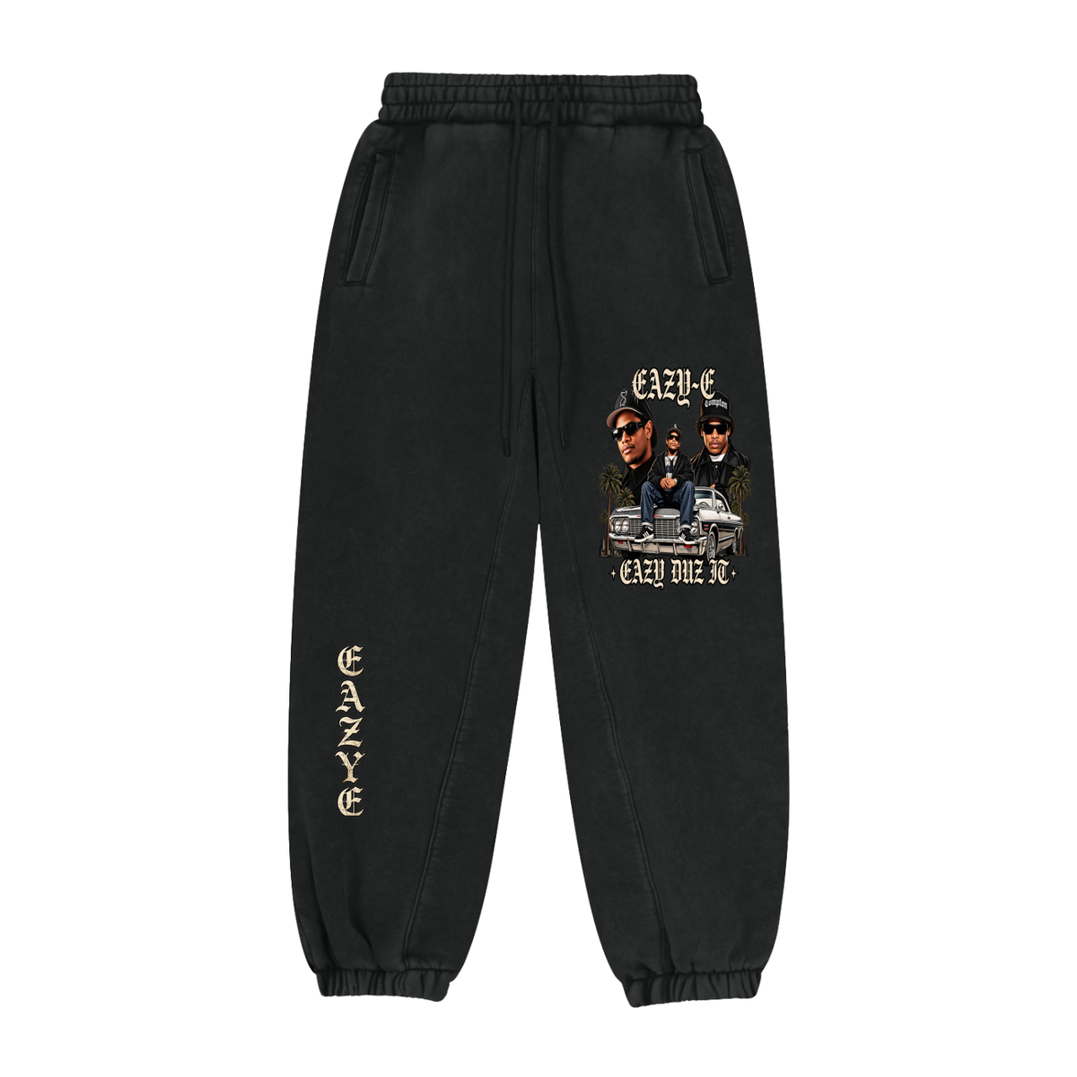 EAZY-E Fleeced Jogger Sweatpants