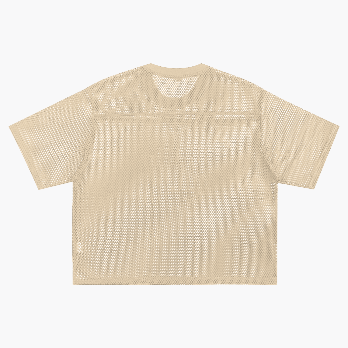 HUSTLIN 24 HOURS See-through Boxy Net T-Shirt
