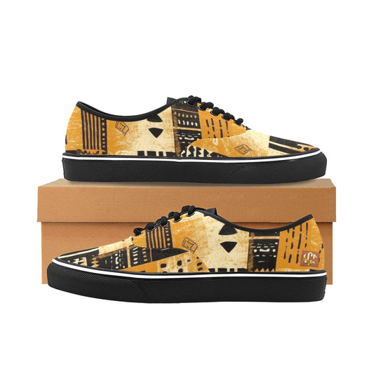 AFRICAN MIDCLOTH  Men's Canvas Shoes