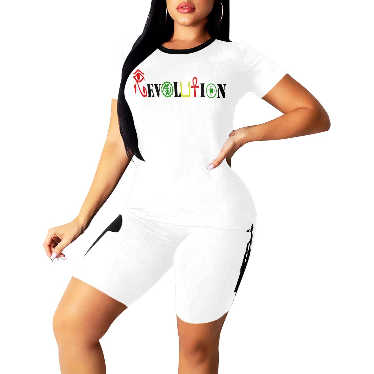 REVOLUTION Women's Short Yoga Set