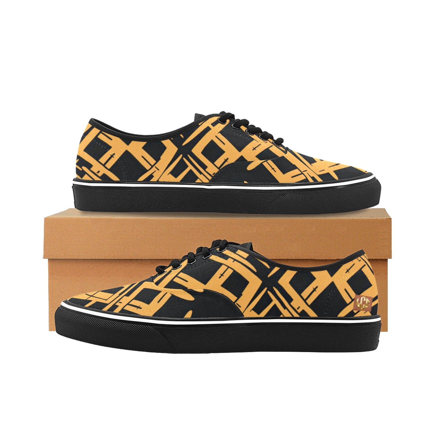 AFRICAN MIDCLOTH  Men's Canvas Shoes