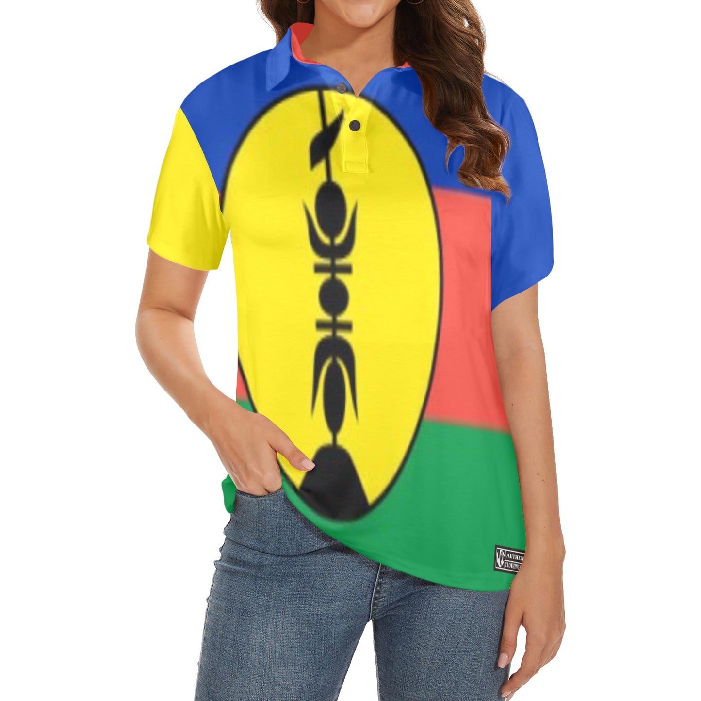 NOUVELLE CALEDONIE Women's Polo Shirt