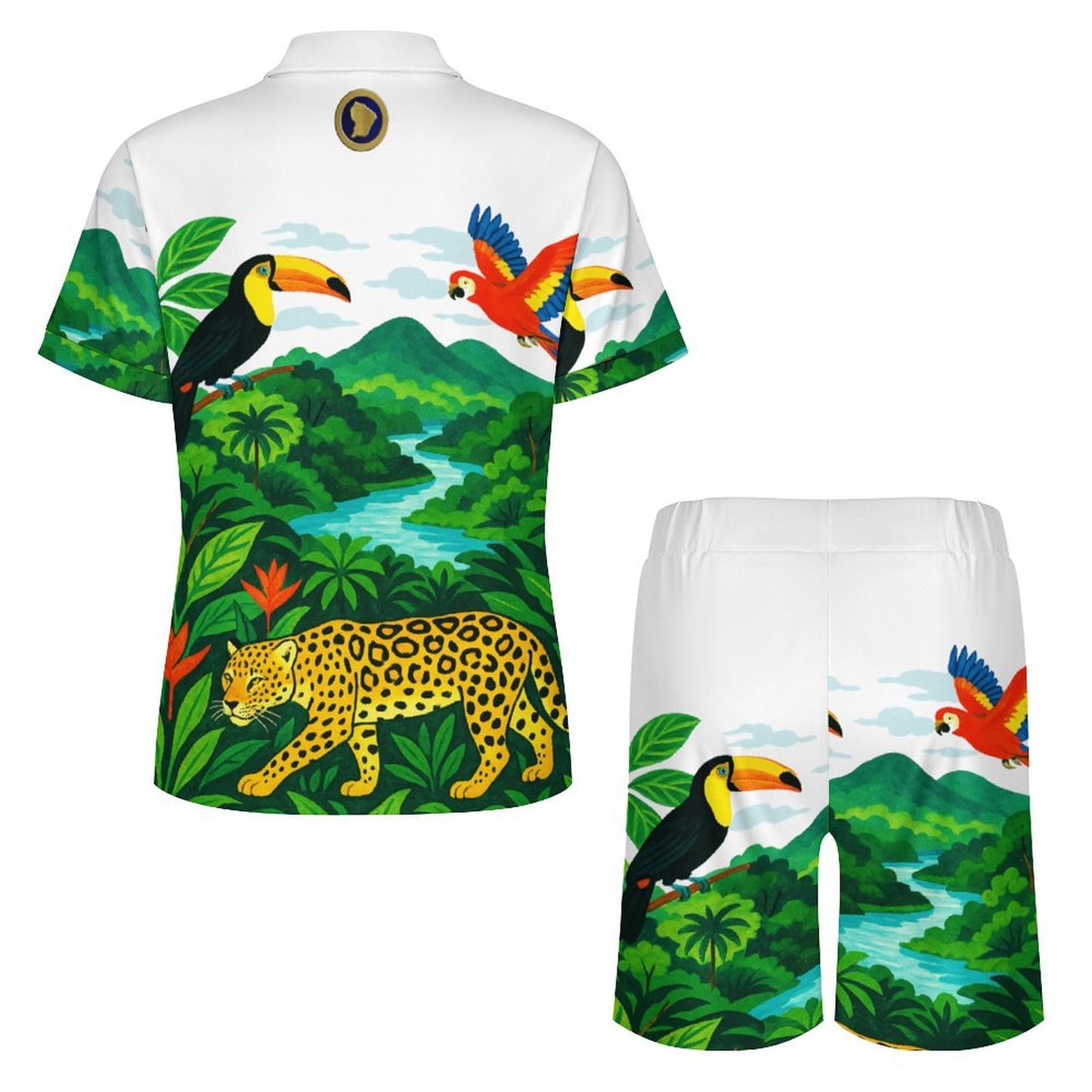 GUYANE PAYSAGE Men’s Polo Shirt Set
