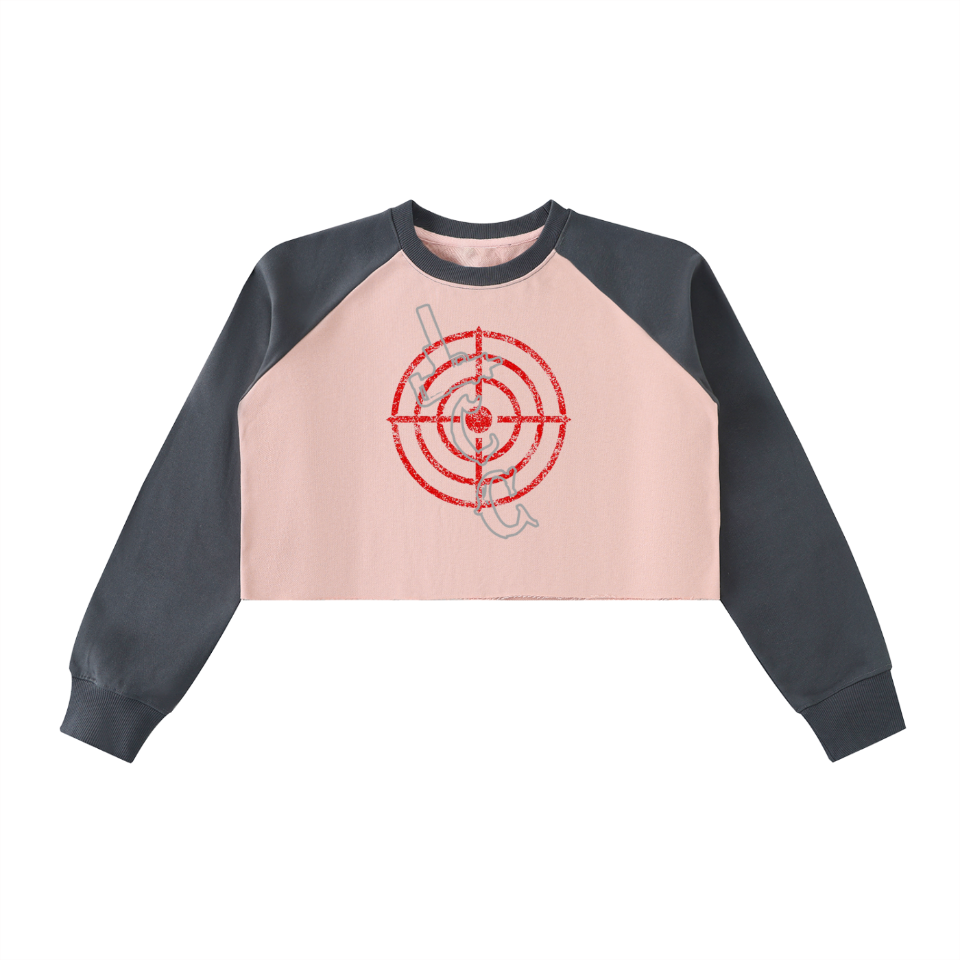 LCC TARGET  Raglan Crop Sweatshirt