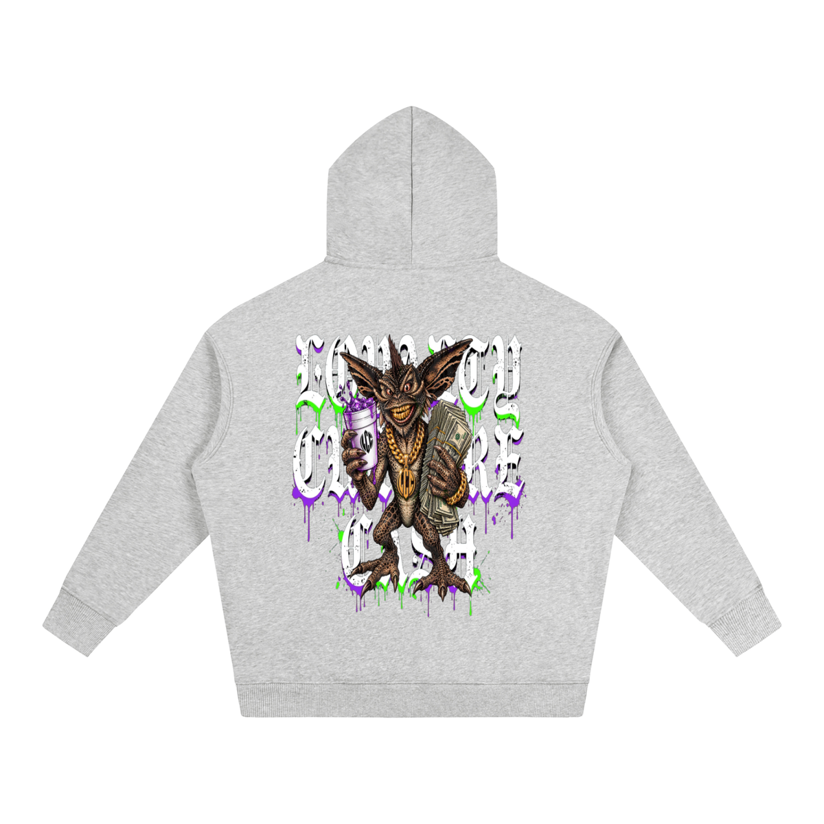 GREMLINS Oversize Fleeced Hoodie