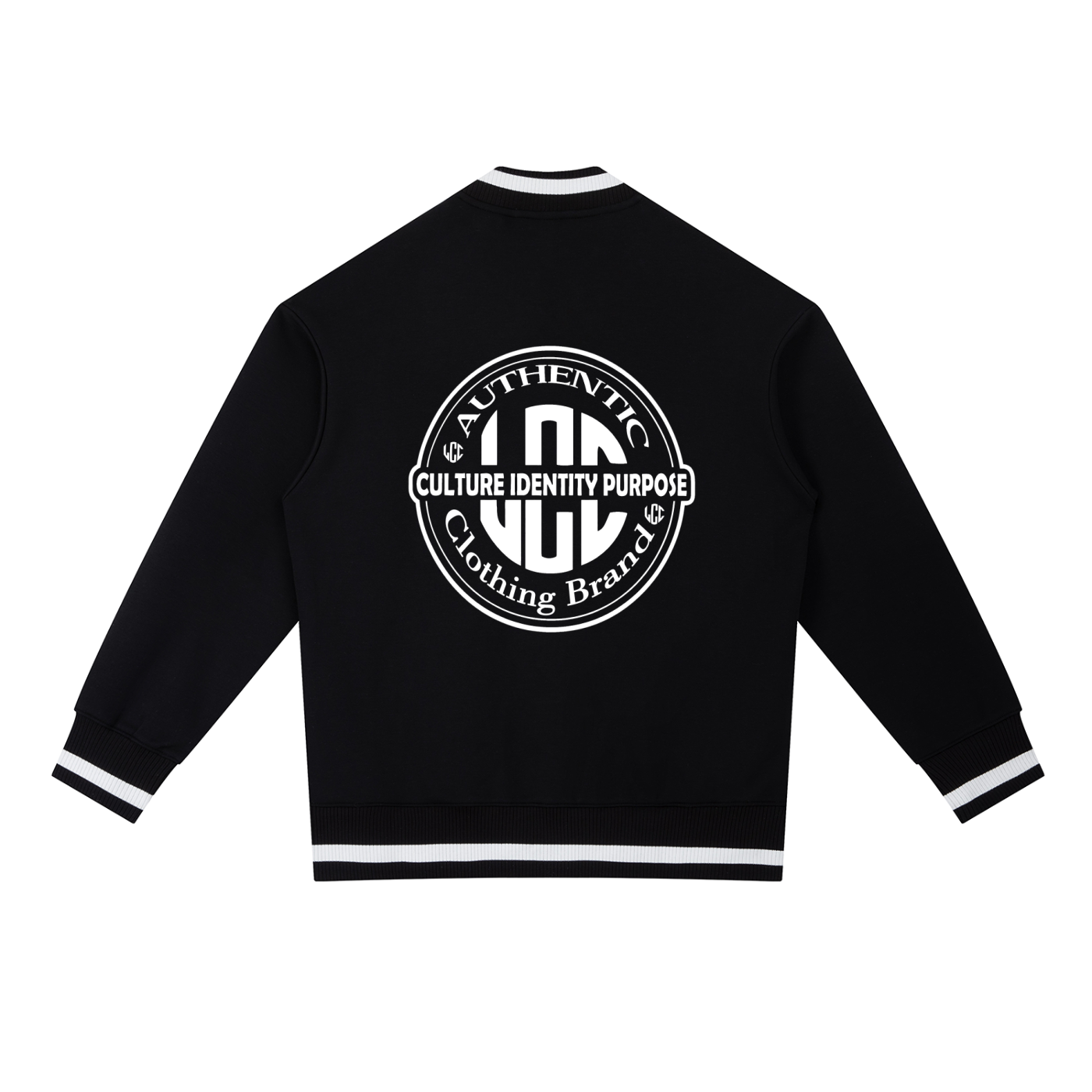 LCC AUTHENTIC Contrast Piping Zip Bomber Jacket