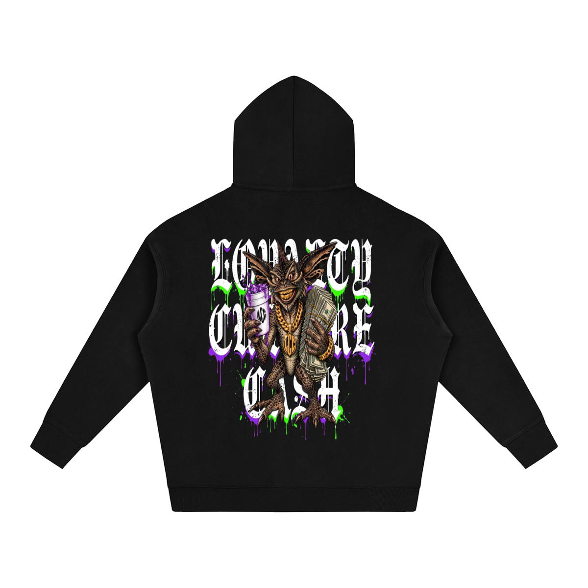 GREMLINS Oversize Fleeced Hoodie