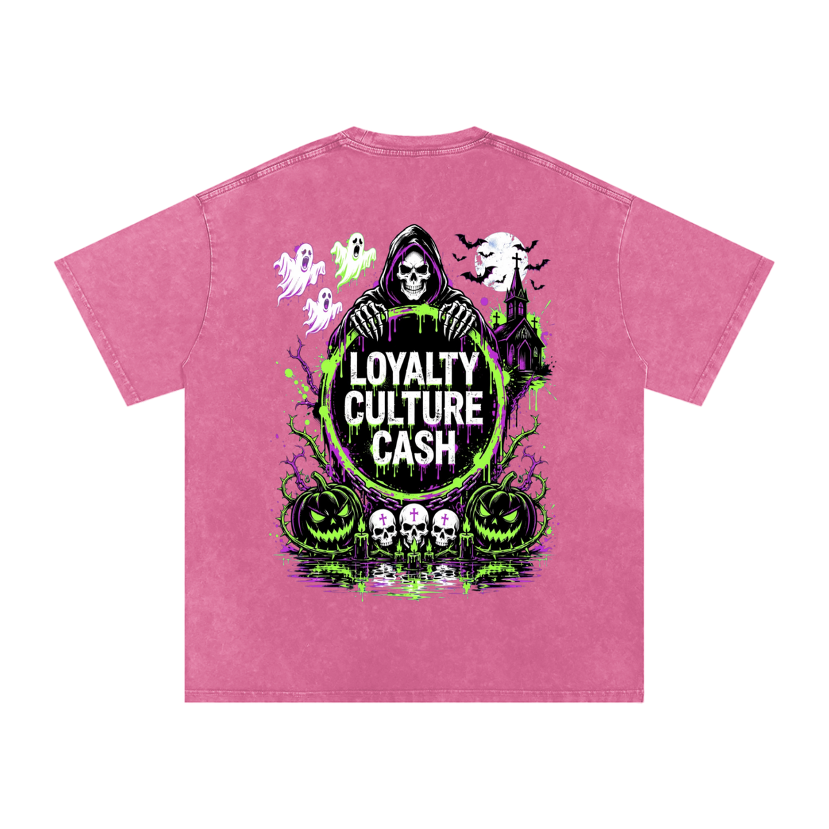 DARKSIDE Snow Washed Oversized T-Shirt