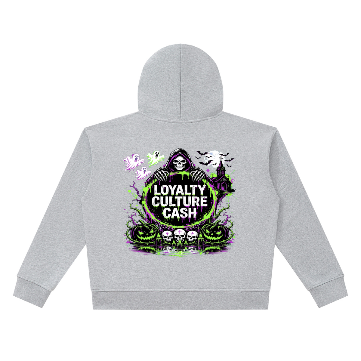 DARKSIDE Full Zip Boxy Hoodie