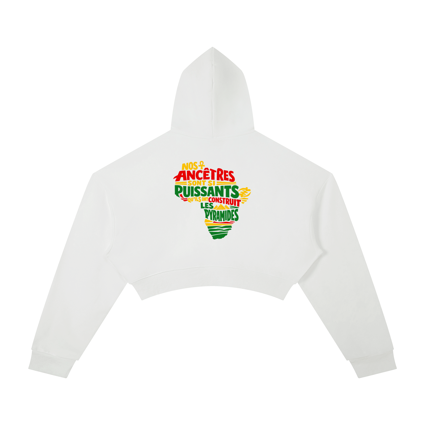 NOS ANCETRES Cropped Hoodie