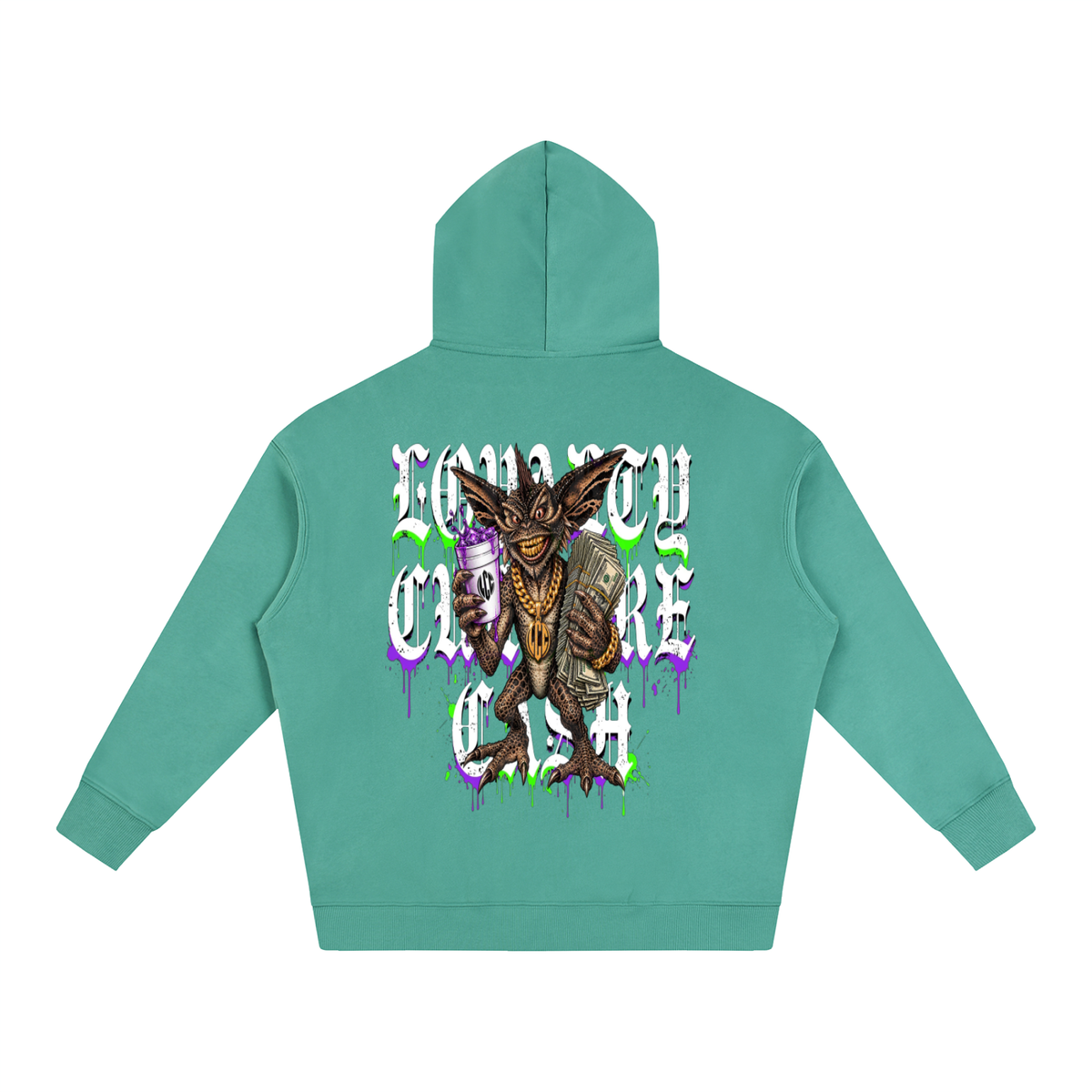 GREMLINS Oversize Fleeced Hoodie