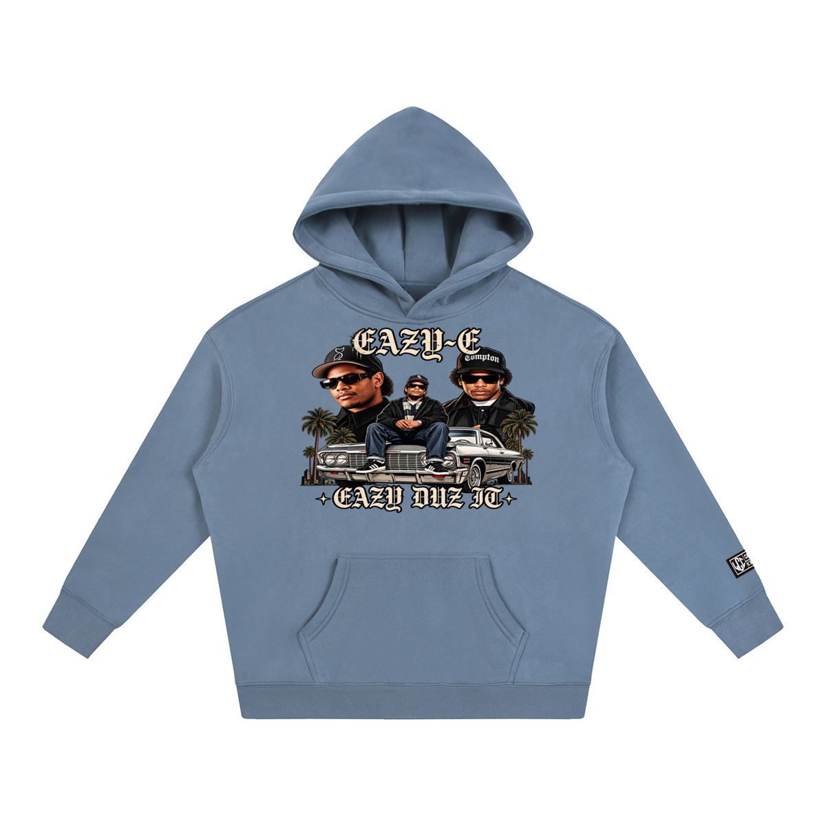 EAZY-E Oversize Fleeced Hoodie