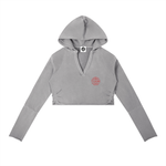 LCC TARGET Vintage Washed Raw Edge Hoodie