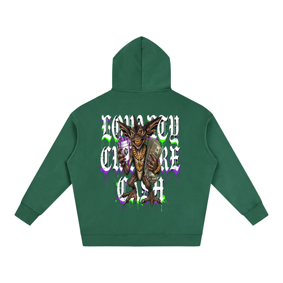 GREMLINS Oversize Fleeced Hoodie