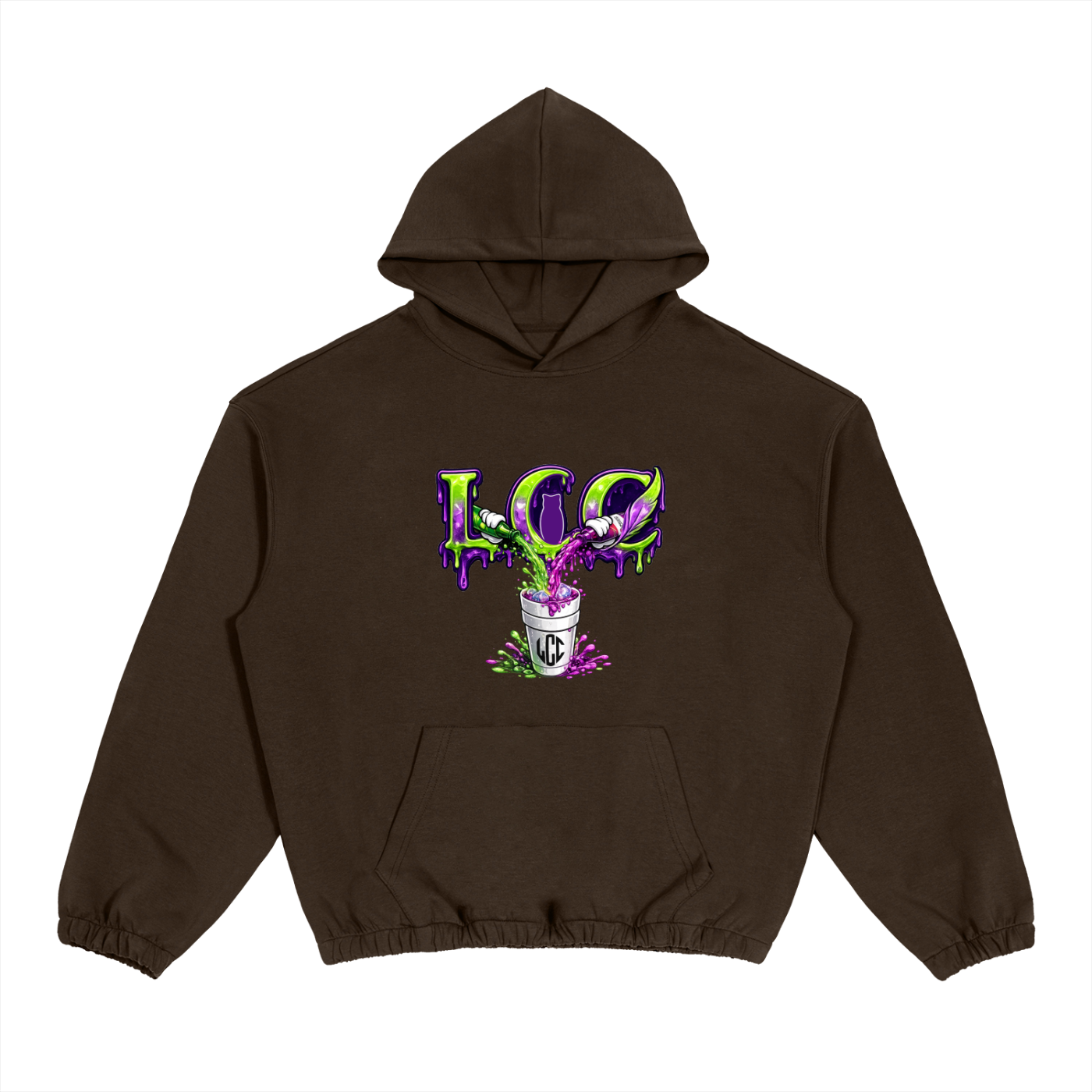ACTIVIS Boxy Cinched Hem Hoodie