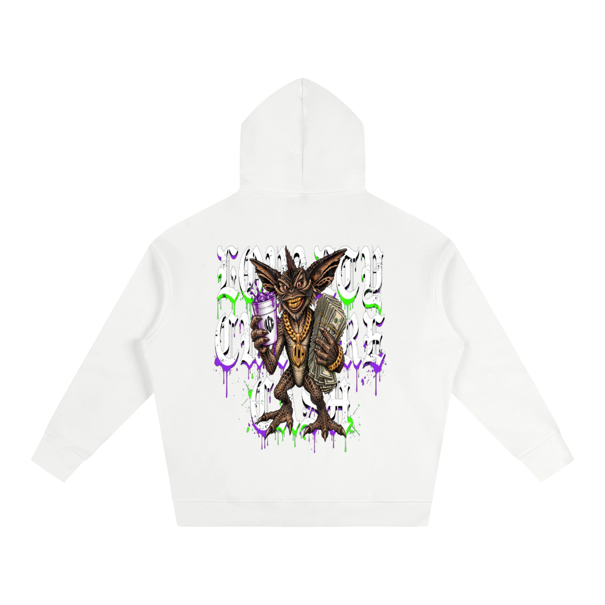 GREMLINS Oversize Fleeced Hoodie