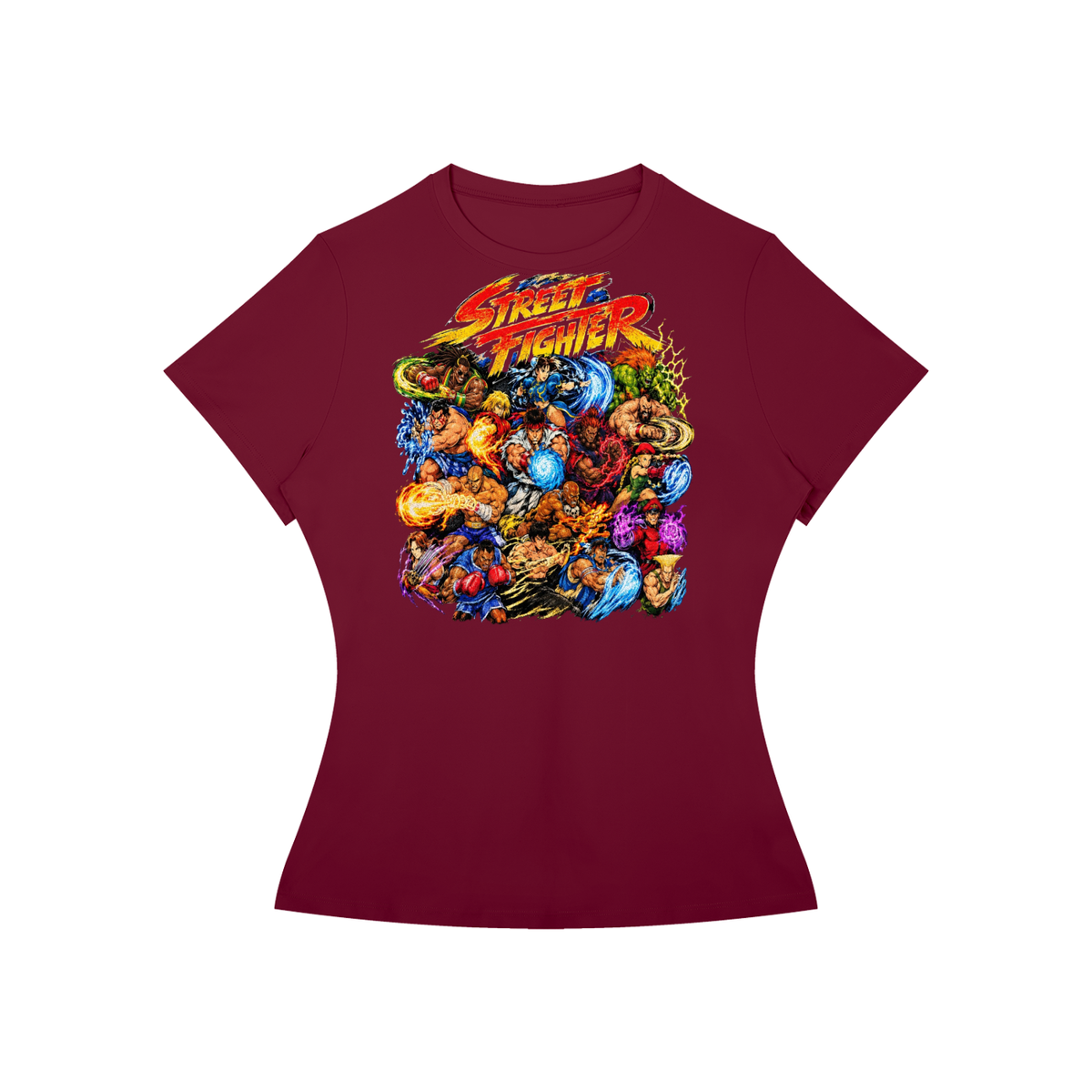 Street Fighter Women’s Slim Fit T-Shirt
