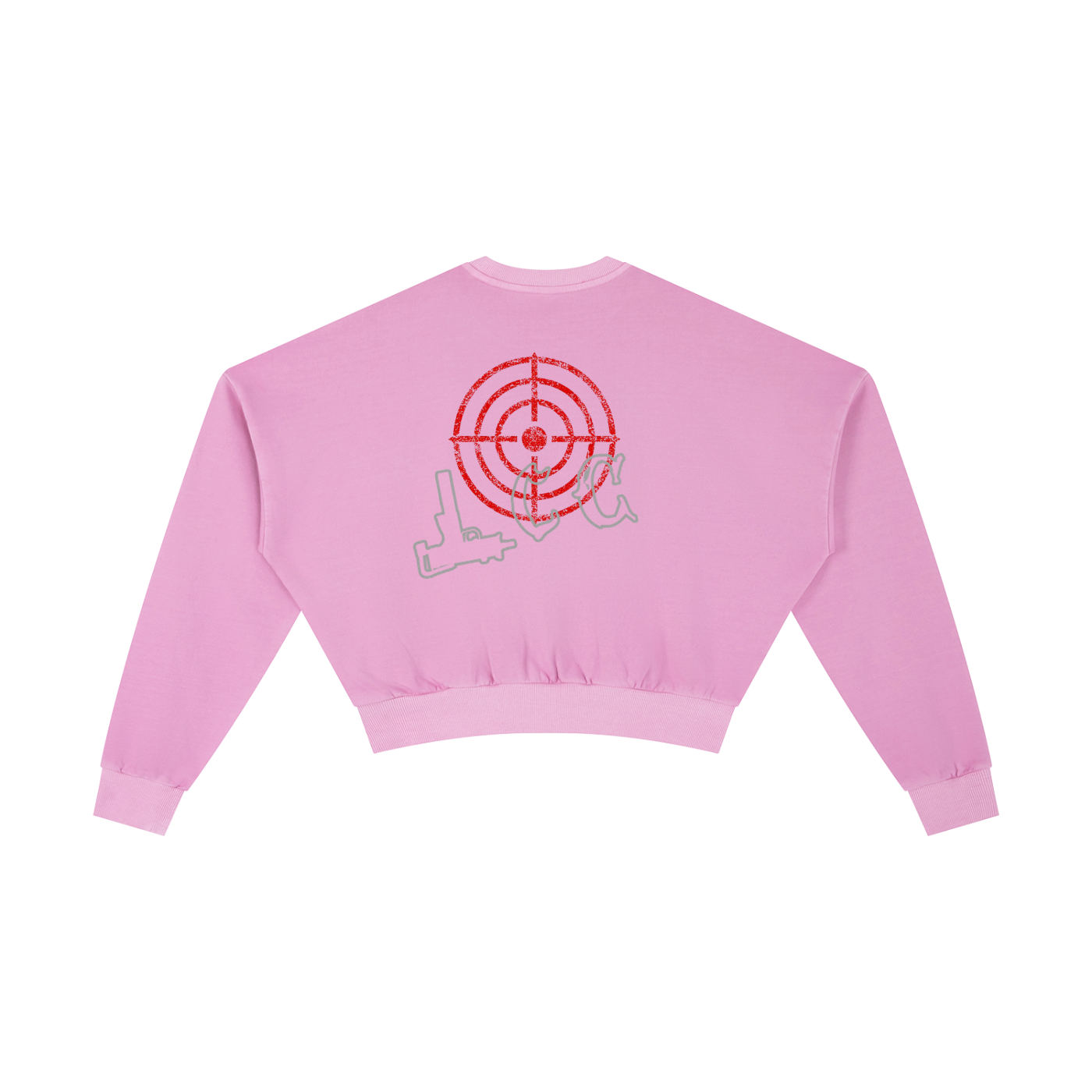 LCC TARGET Vintage Washed Cropped Sweatshirt