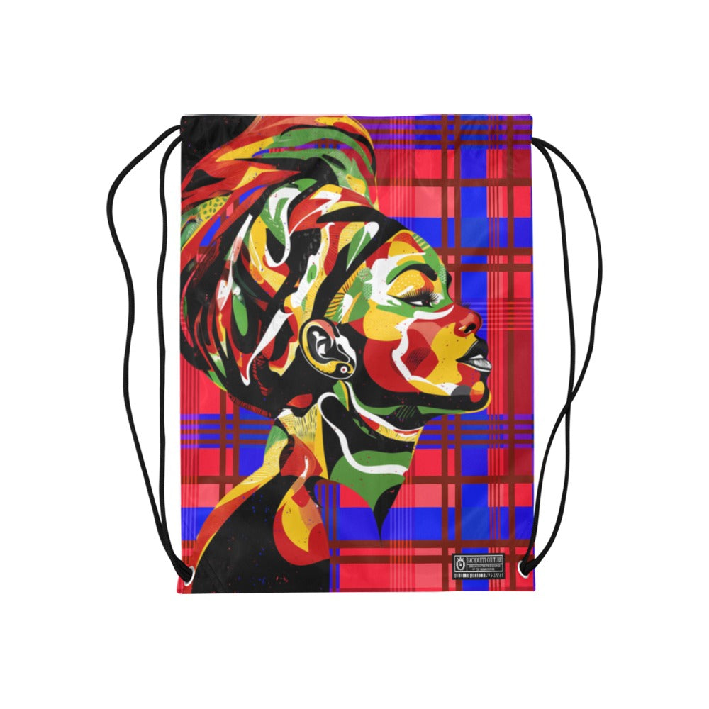 MADRAS CHWITY Medium Drawstring Bag Model