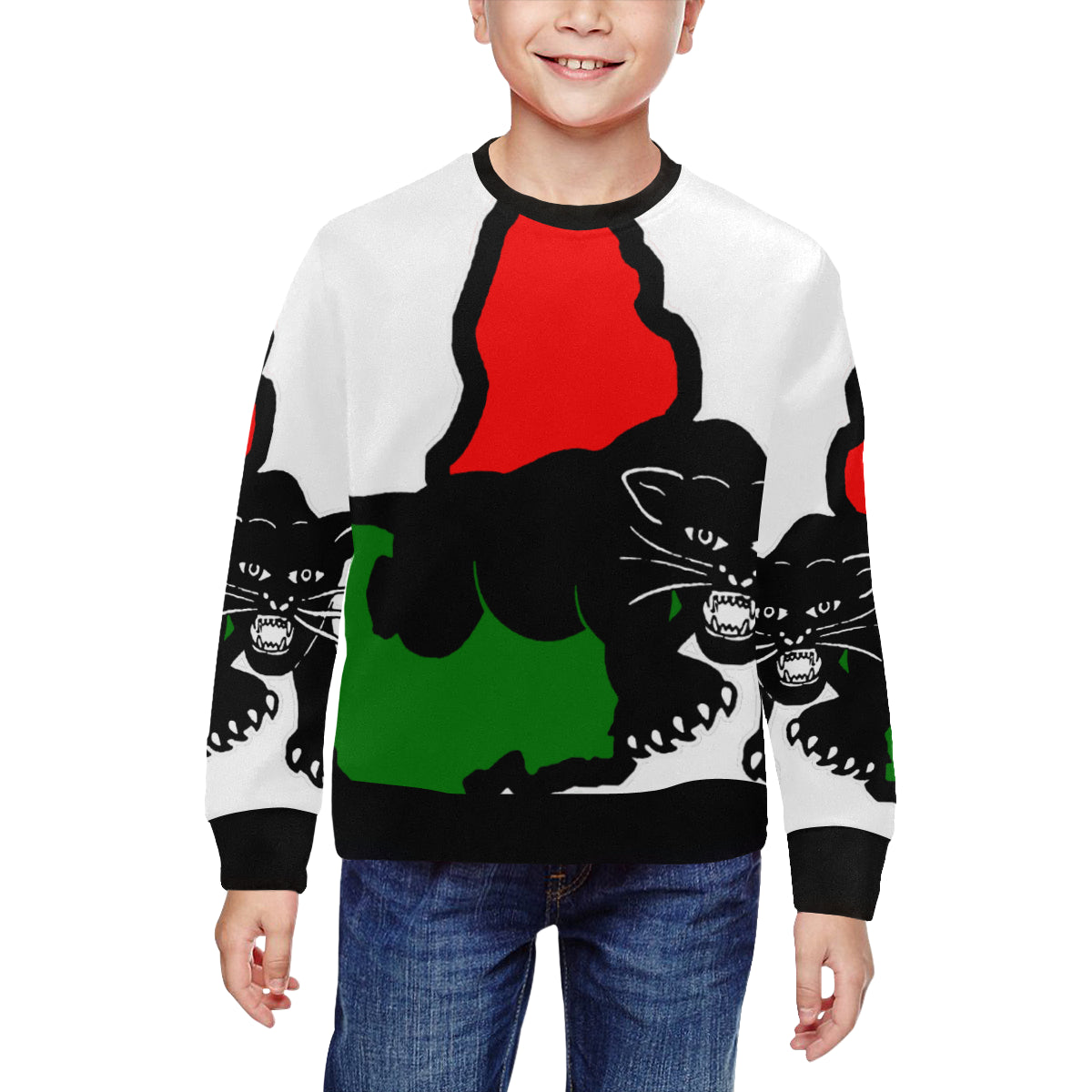 BLACC PANTHER RBG Sweatshirt for Kids
