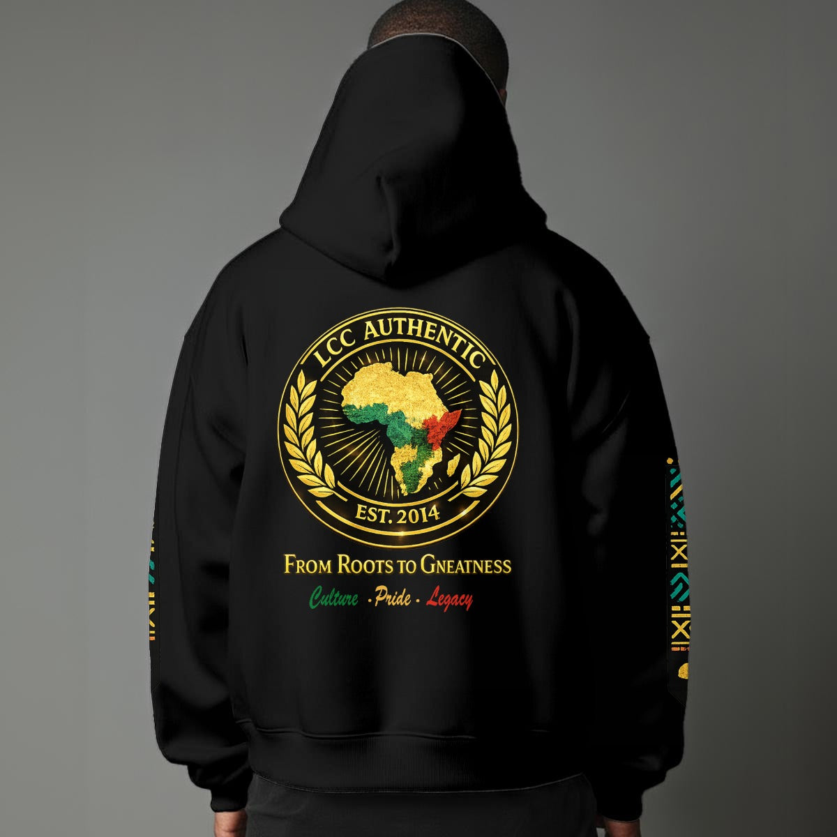 AFRICAN PRIDE Unisex Hoodie with Micro-Fleece Lining|DTF