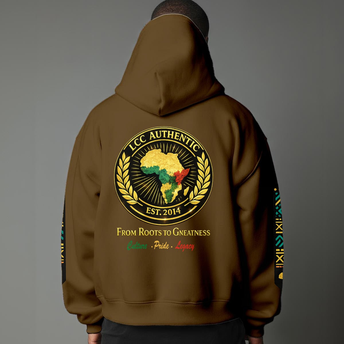 AFRICAN PRIDE Unisex Hoodie with Micro-Fleece Lining|DTF