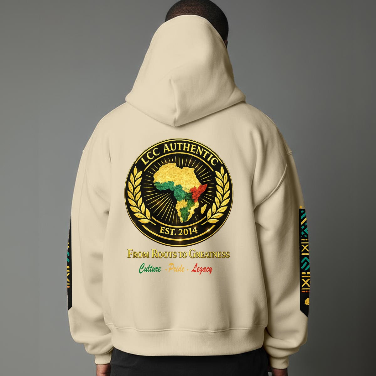 AFRICAN PRIDE Unisex Hoodie with Micro-Fleece Lining|DTF
