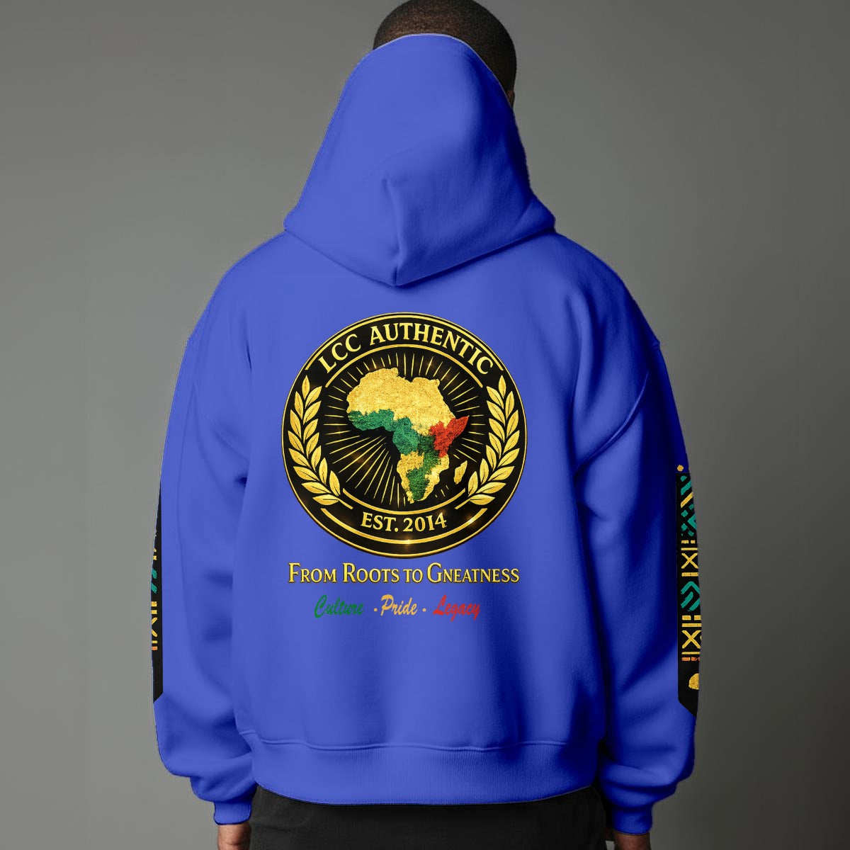 AFRICAN PRIDE Unisex Hoodie with Micro-Fleece Lining|DTF