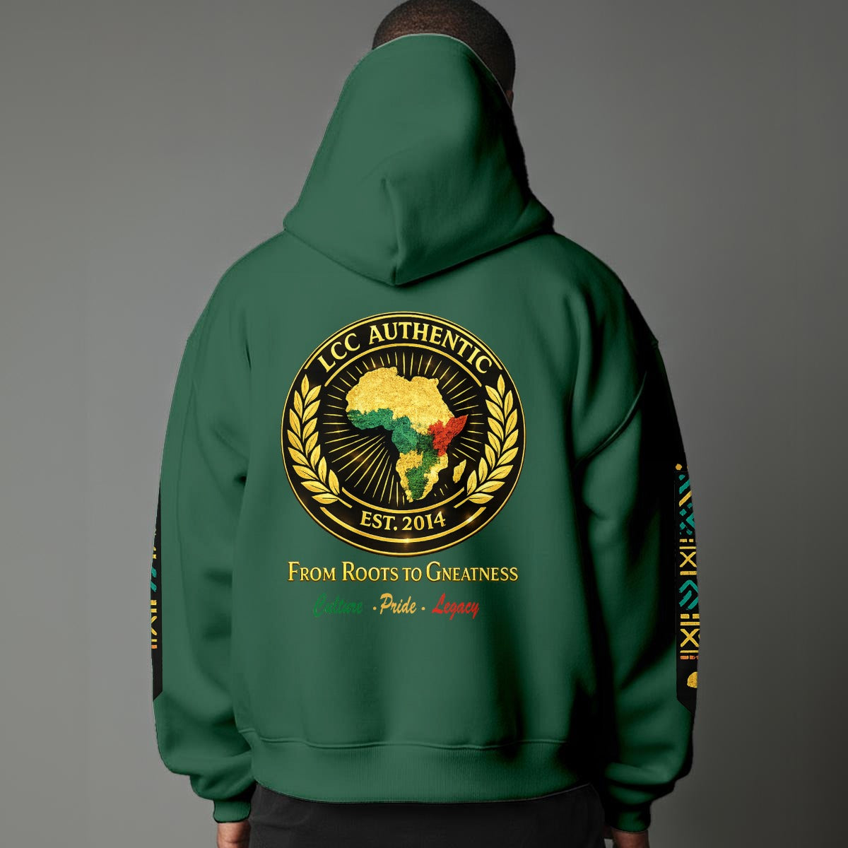 AFRICAN PRIDE Unisex Hoodie with Micro-Fleece Lining|DTF