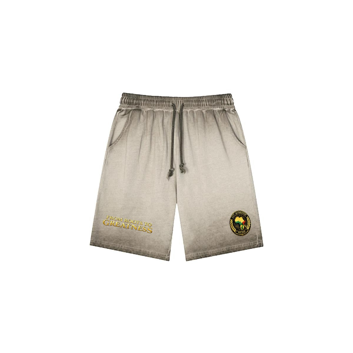 AFRICAN PRIDE Men’s Vintage Wash Shorts