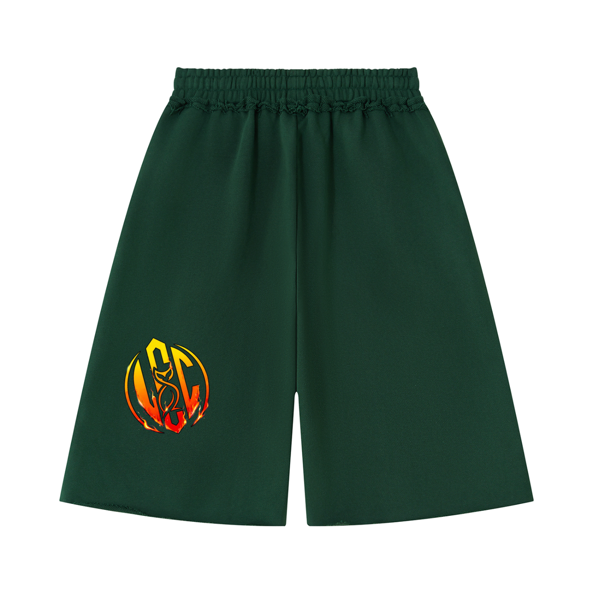 Street Fighter Unisex Raw Edge Shorts