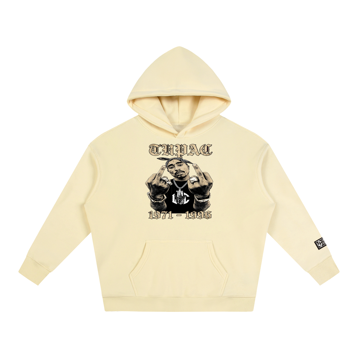 TUPAC Oversize Hoodie