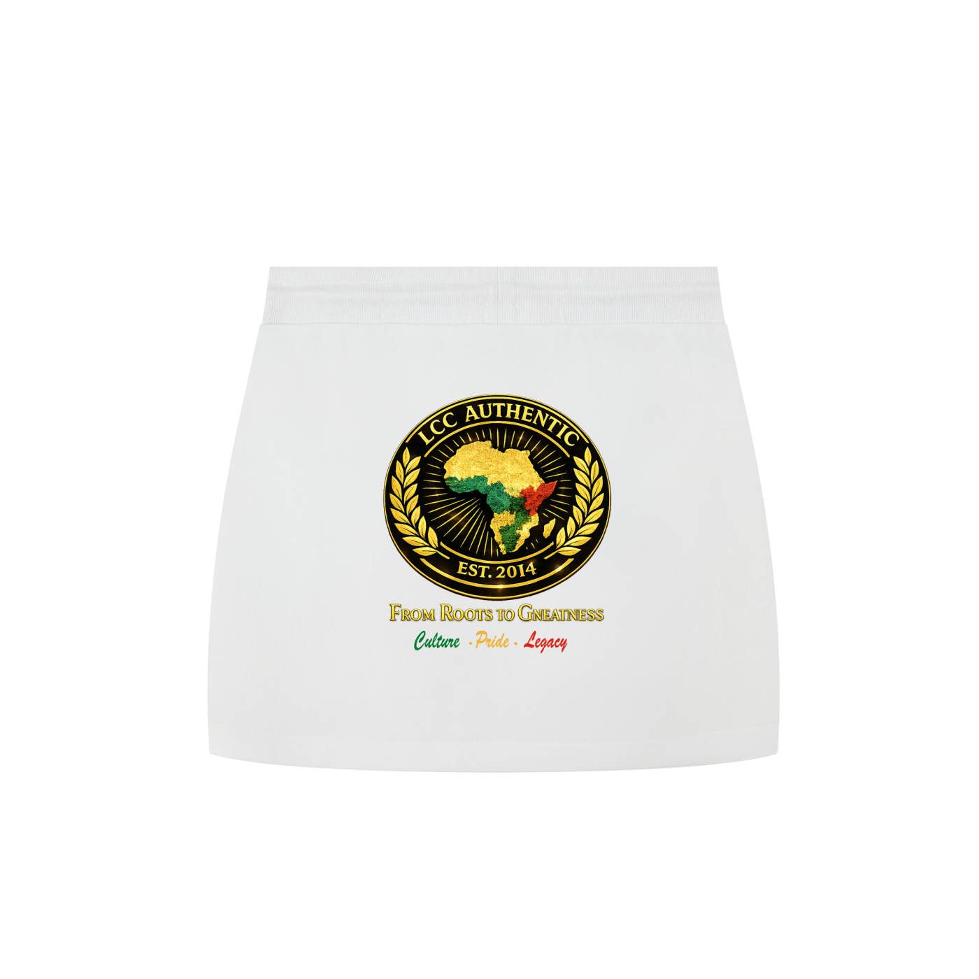 AFRICAN PRIDE Essential Drawstring Skirt